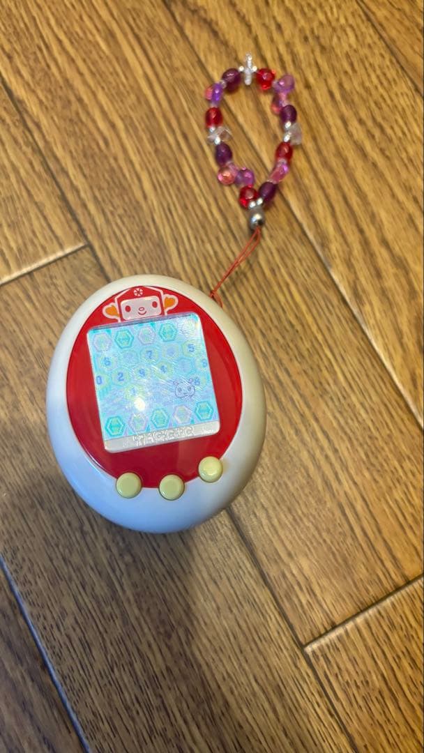 【動作確認済・取説あり】たまごっちプラスカラー ヘキサゴンっち ホワイト