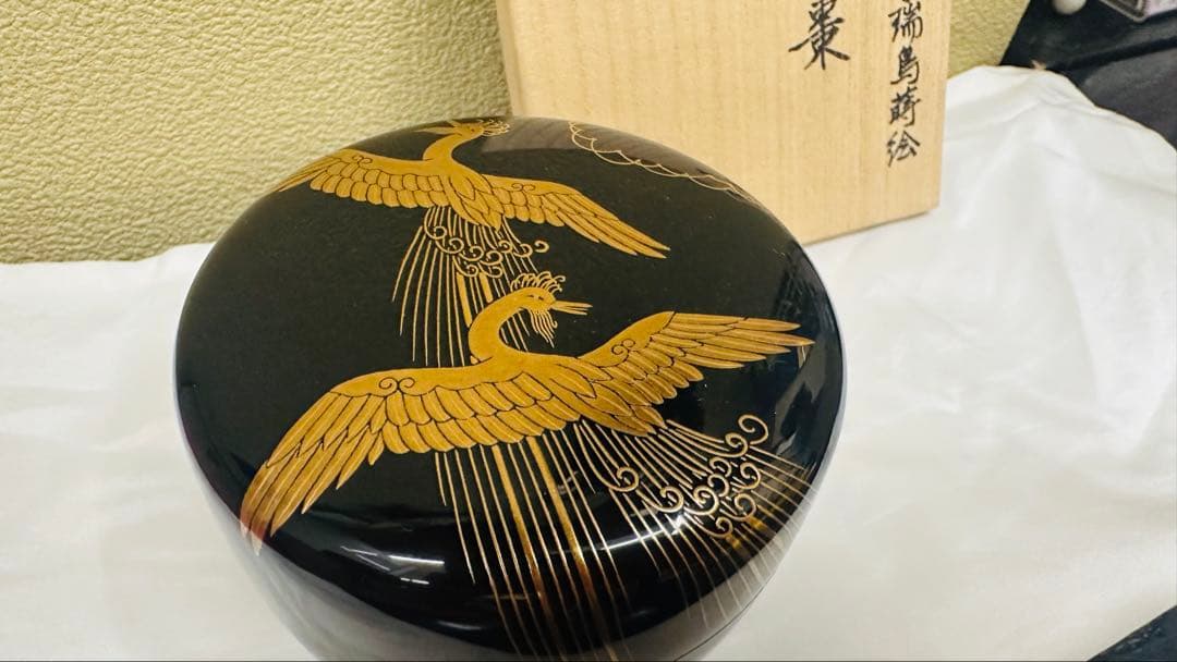 鵬雲斎好写瑞鳥蒔絵