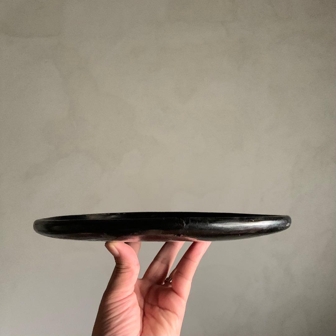 朽木塗 盆 朽木盆 No.3 古美術 古道具 アンティーク 枯れ盆 やつれ盆