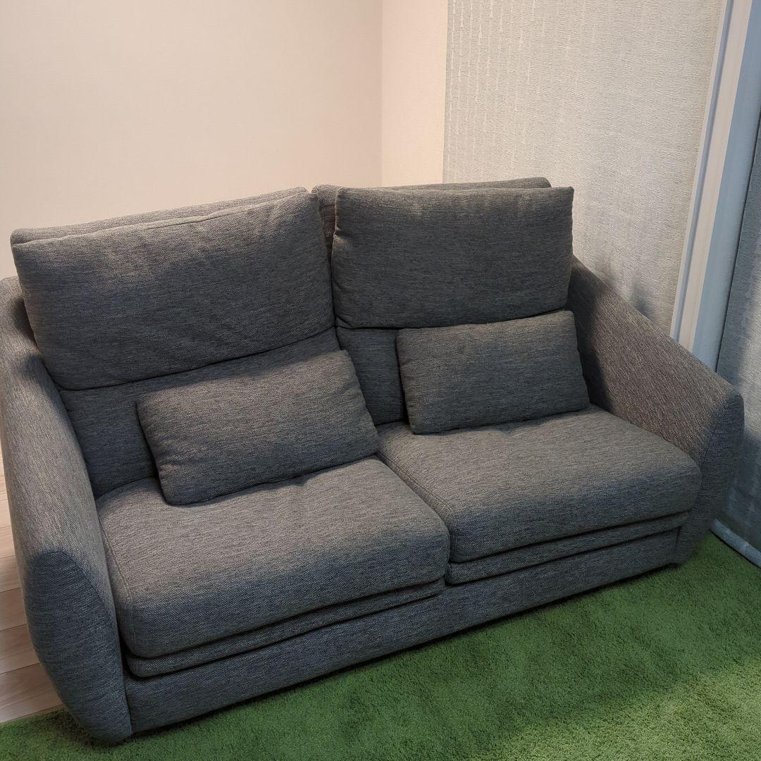 【NITORI】横幅155cm 布張りソファ(Nポケット BS09)