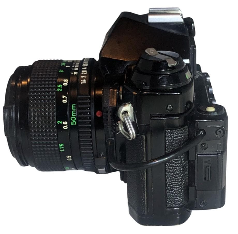 フィルムカメラ Canon AE-1 Program + D. BACK + FD 50 1.4