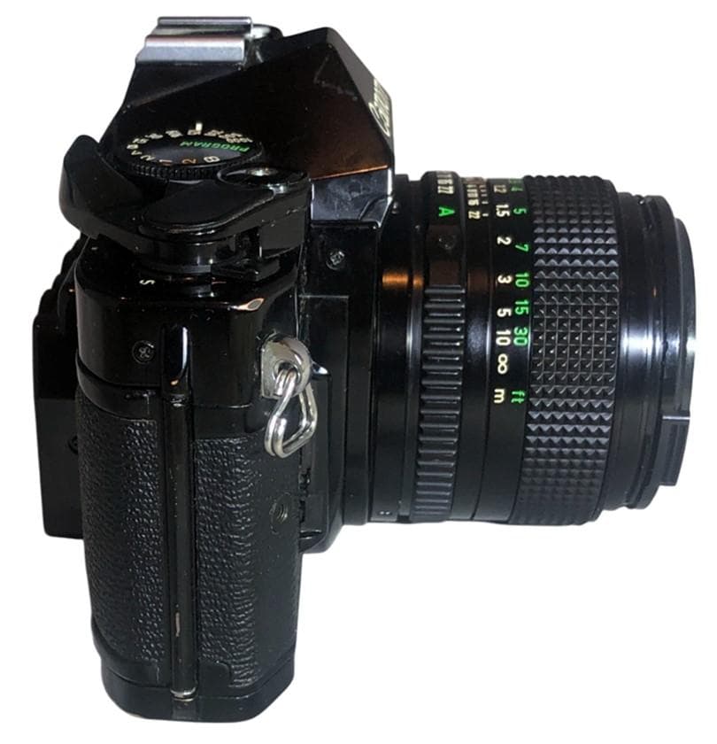 フィルムカメラ Canon AE-1 Program + D. BACK + FD 50 1.4