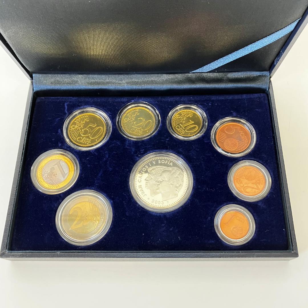 ユーロプルーフ貨幣セット　スペイン公式　 2003年