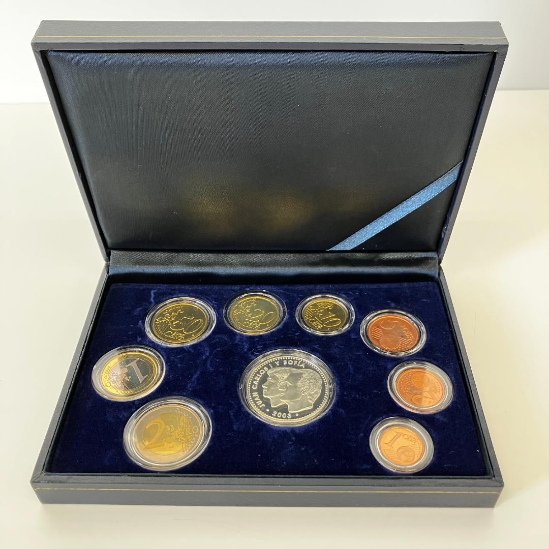 ユーロプルーフ貨幣セット　スペイン公式　 2003年