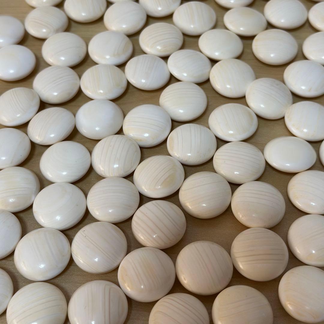 碁石セット 36号 碁笥 蛤碁石 那智黒