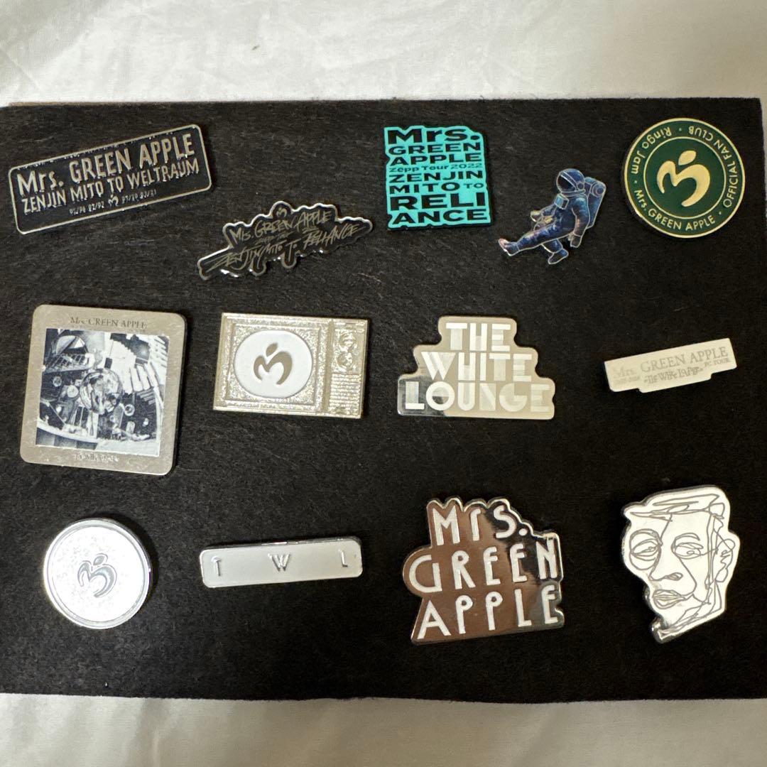 Mrs. GREEN APPLE ピンバッジ