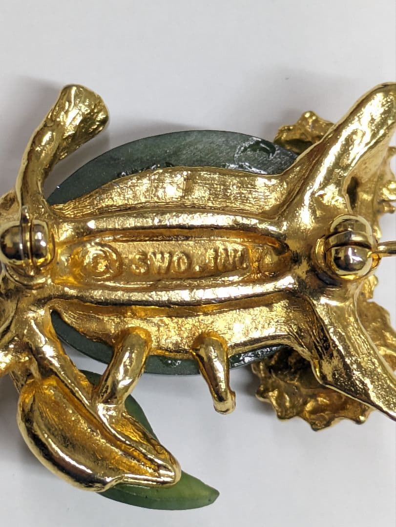 SWOBODA スワボダ フクロウ ブローチ ヴィンテージ アクセサリー