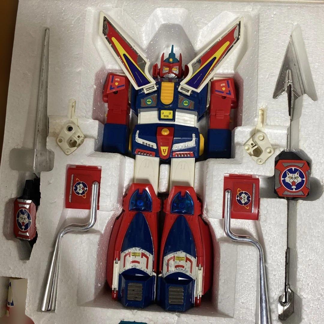 激レア　銀河旋風ブライガー超変形　当時物【欠品無し】