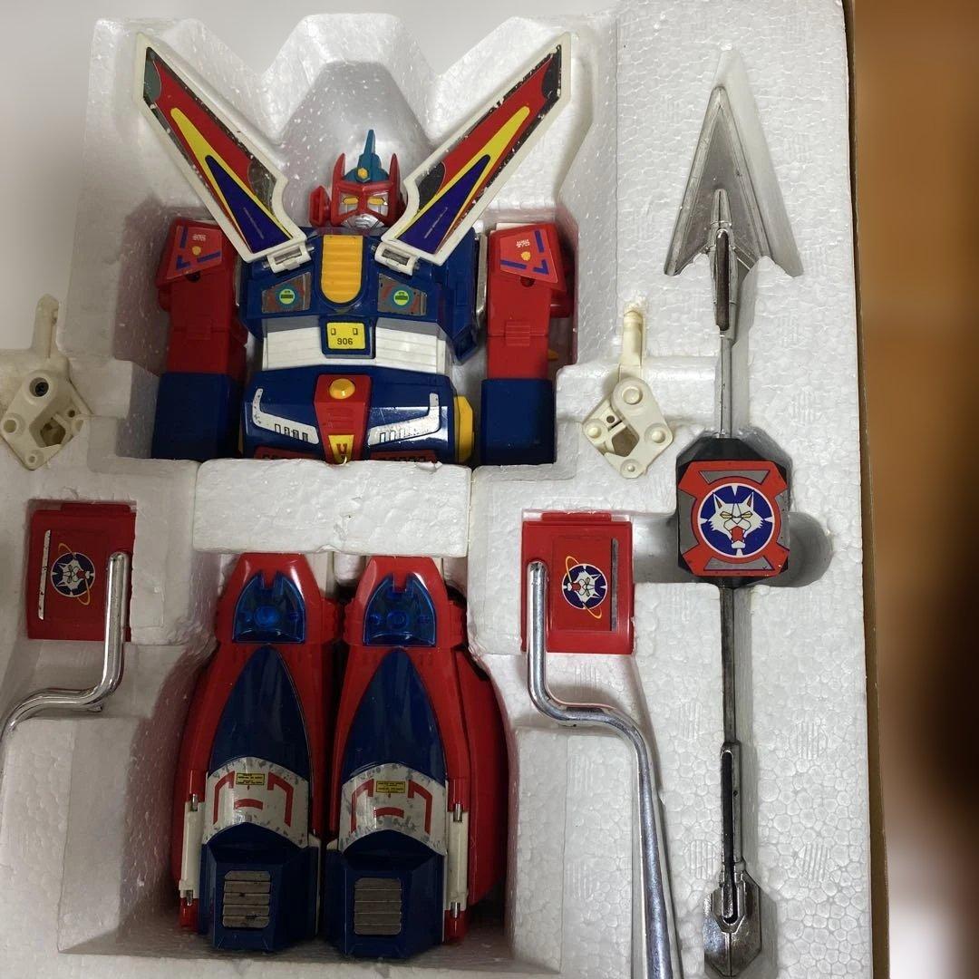 激レア　銀河旋風ブライガー超変形　当時物【欠品無し】