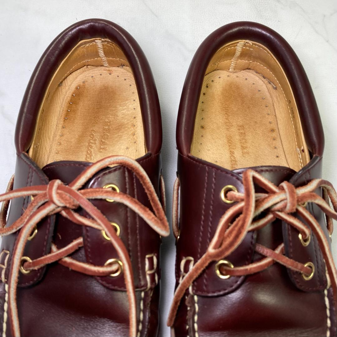 【美品】REGAL JE38 デッキシューズ 24.5㎝ ブラウン