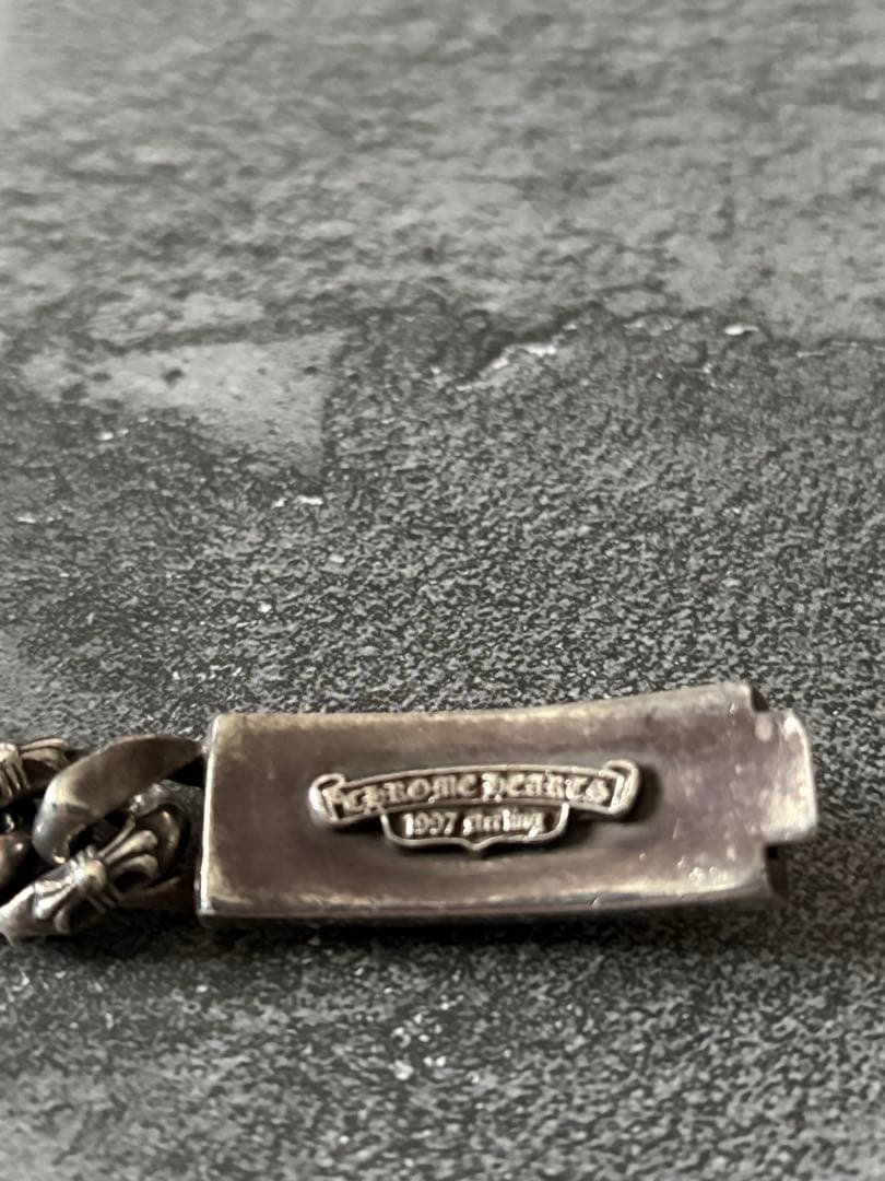 の*る様 Chrome Hearts 925 ファンシーブレスレット　IDブレス