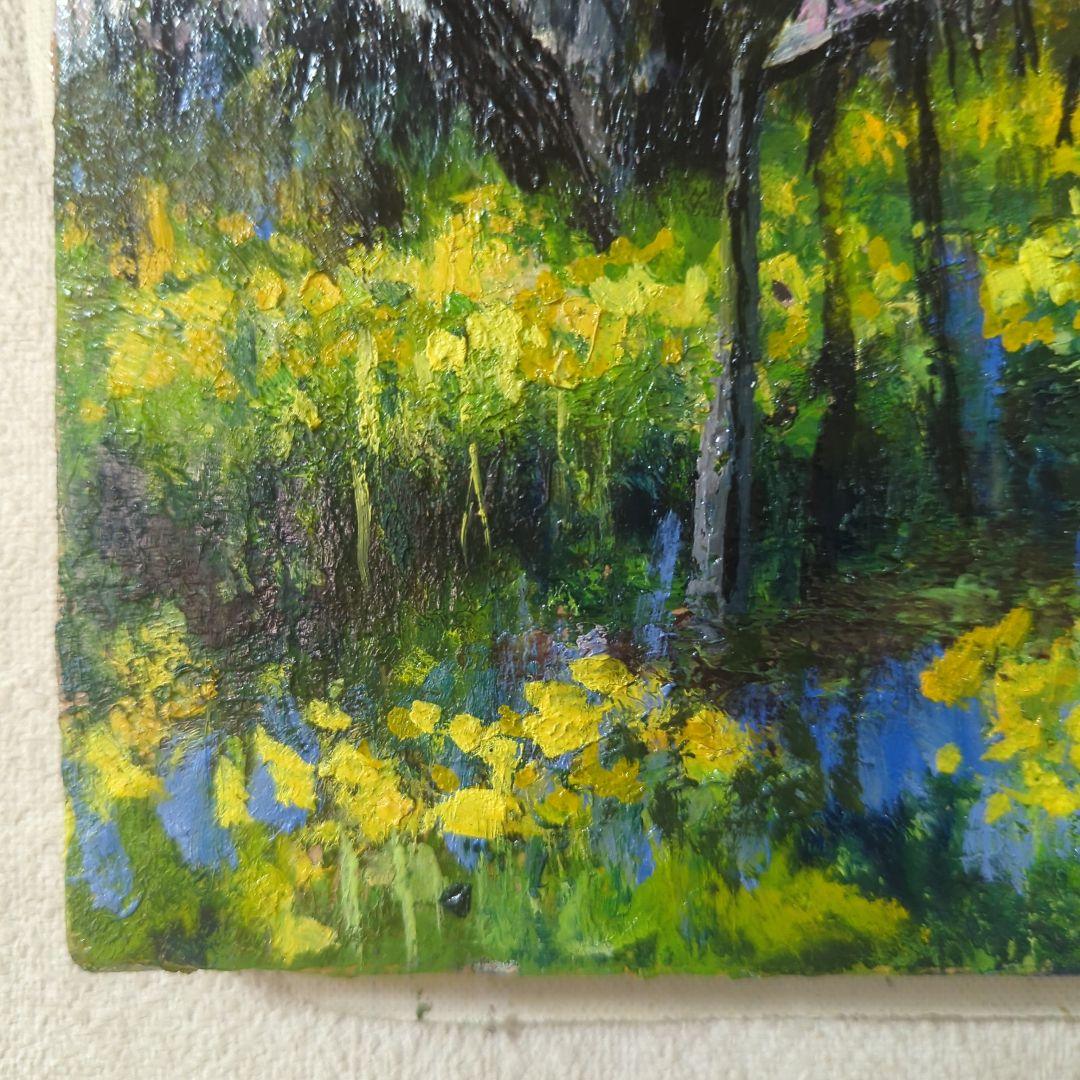 F4号油彩画（額縁入り)No.70