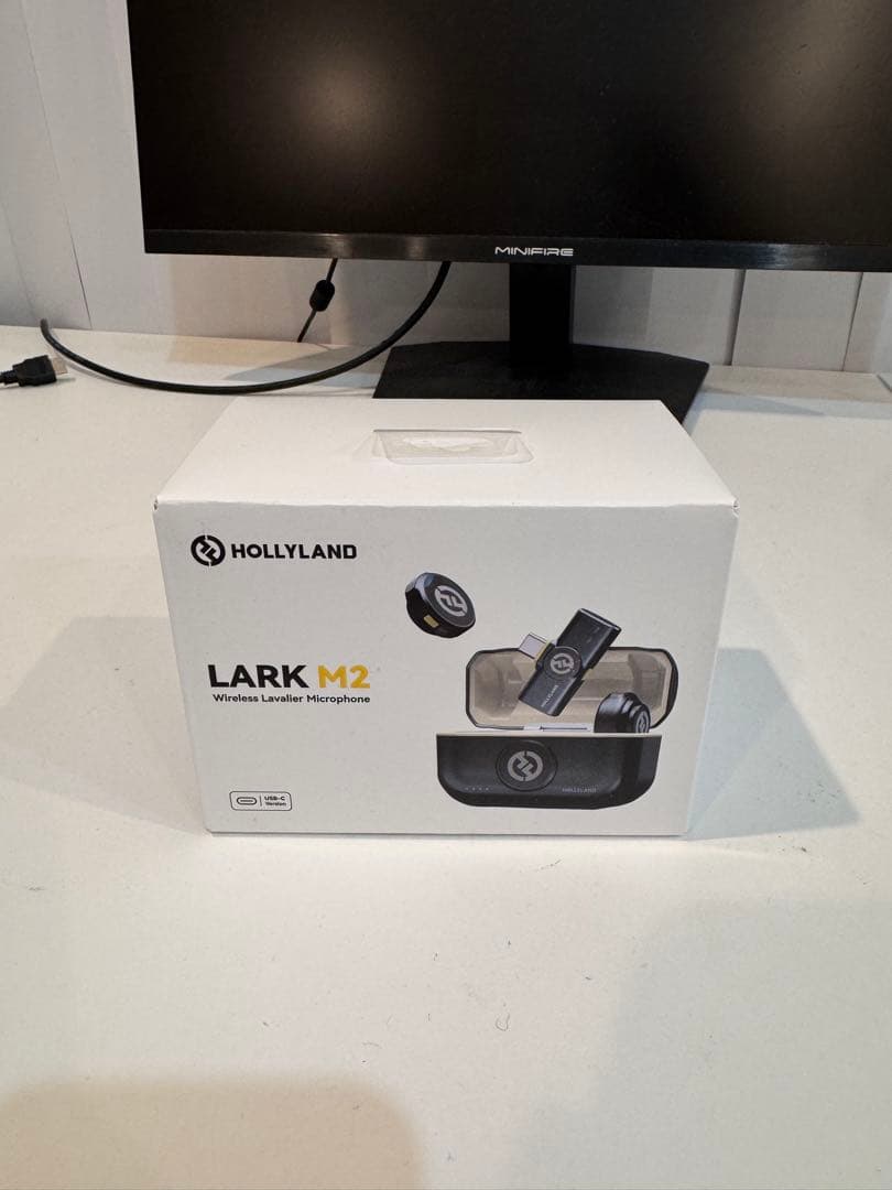 【使用回数1回】Hollyland LARK M2 ワイヤレスマイク