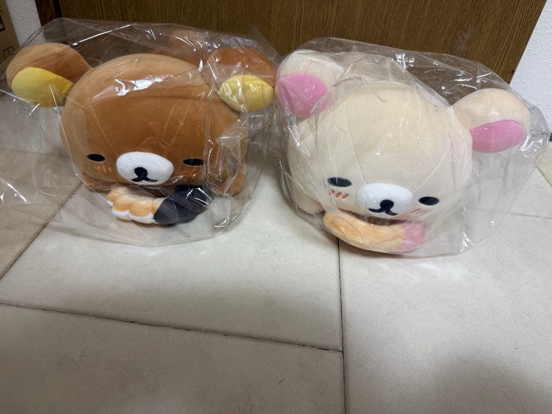 リラックマ ×ミスド ドーナツまくまくクッション 2種セット