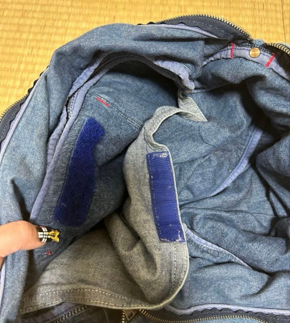 希少！初期　 ラゲッジレーベル 吉田カバン　デニムボストン