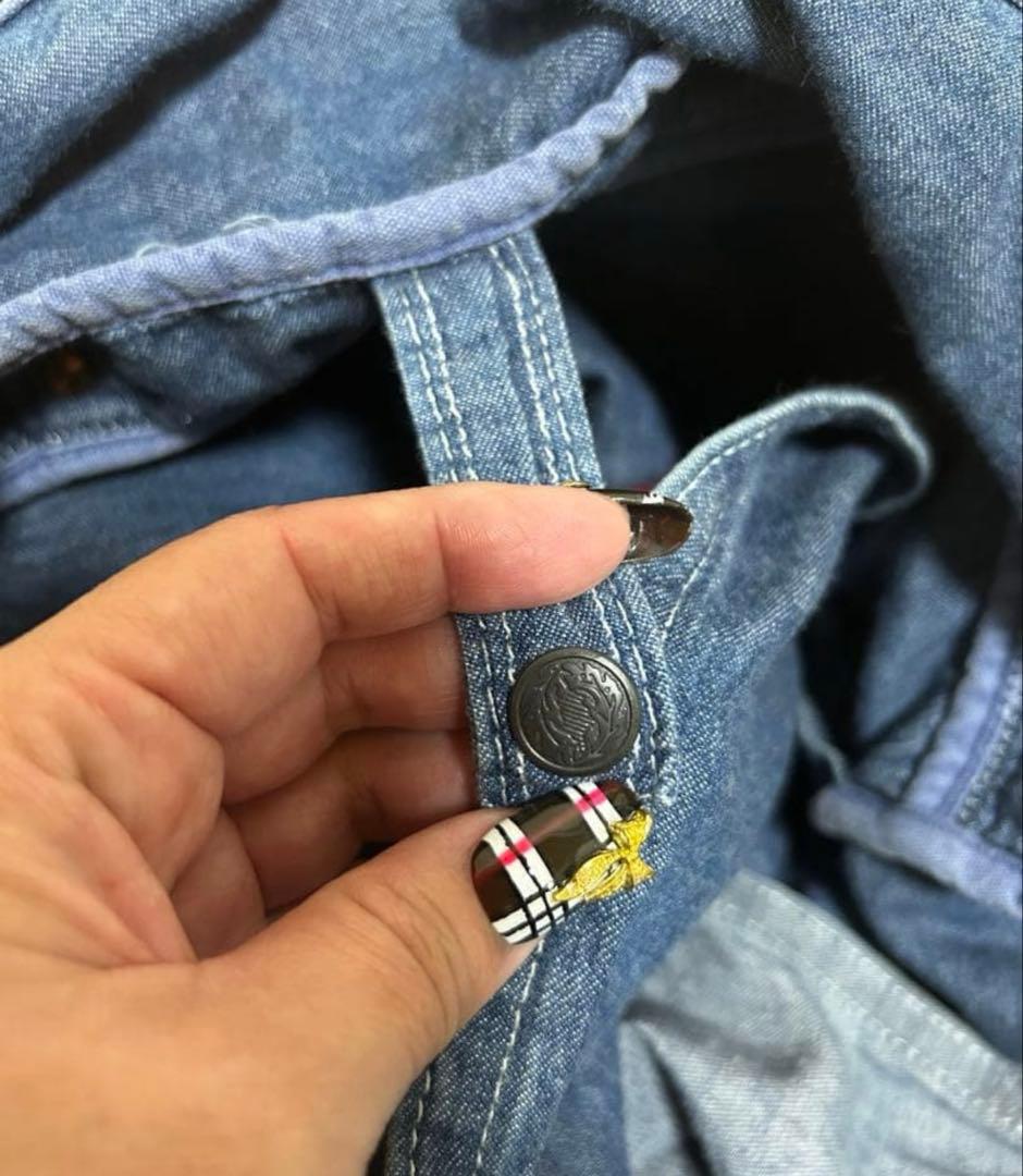 希少！初期　 ラゲッジレーベル 吉田カバン　デニムボストン