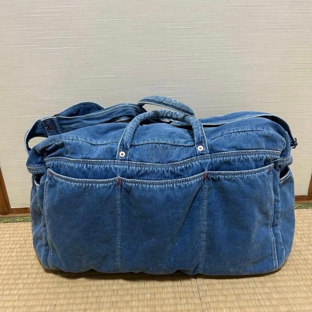 希少！初期　 ラゲッジレーベル 吉田カバン　デニムボストン