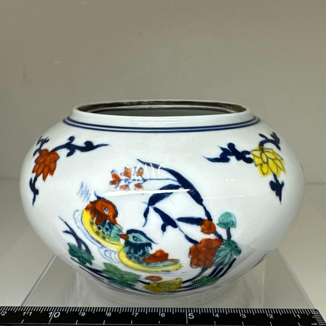 大清雍正年製　香炉　身幅約12.5㎝東Y7-0416①タヒチル