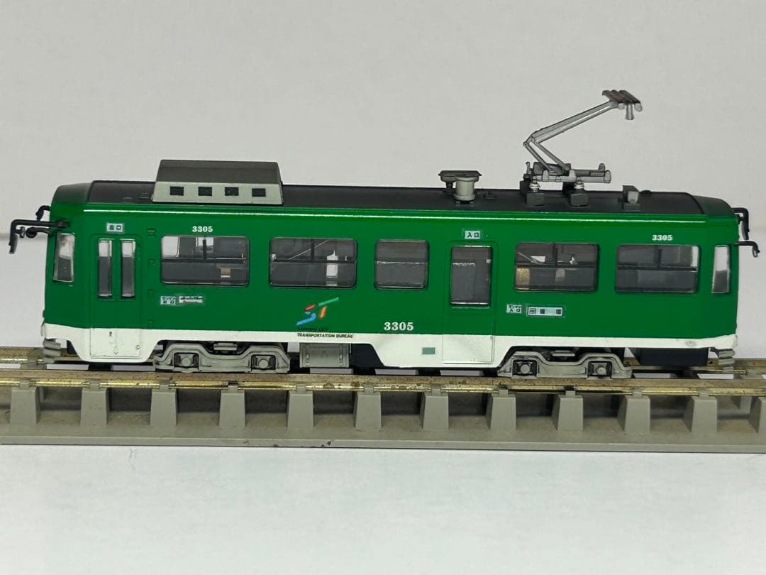 フジミ模型 札幌市電 3300形 N化完成品