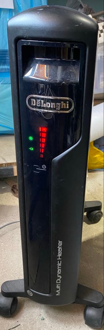 【美品】デロンギ　オイルヒーター スタンド型　MDH15-BK リモコンなし