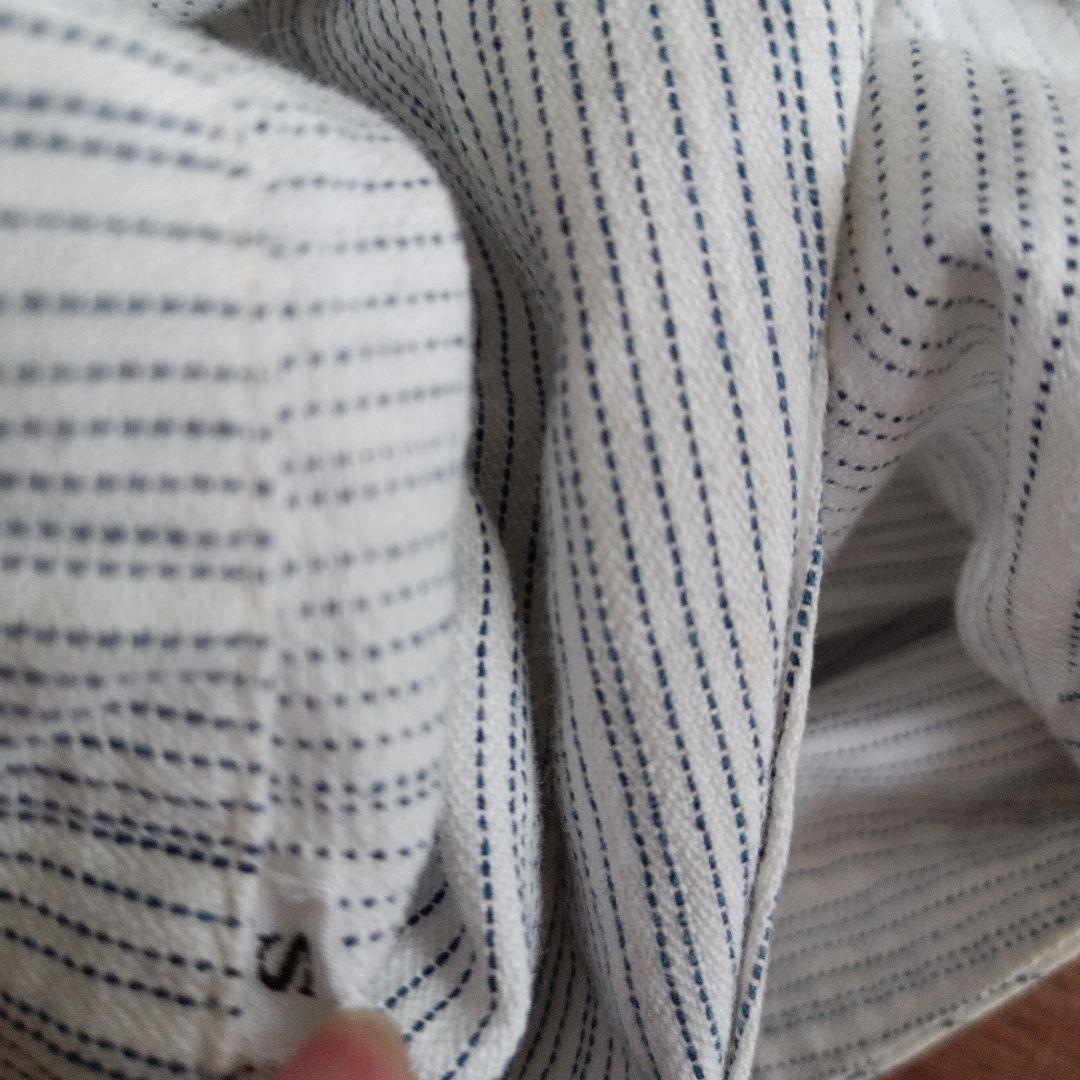 希少レア erva エルバ スリング ランストライプ 岡山デニム S