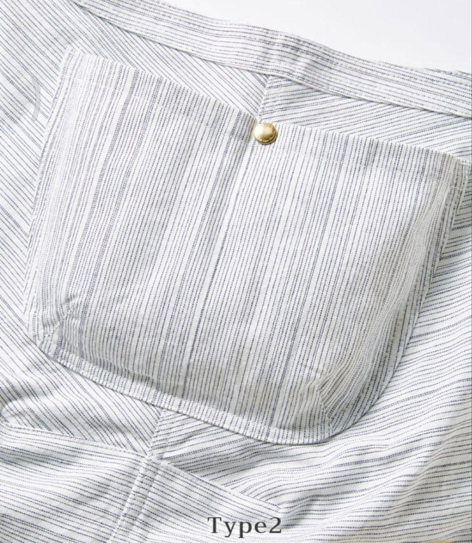 希少レア erva エルバ スリング ランストライプ 岡山デニム S