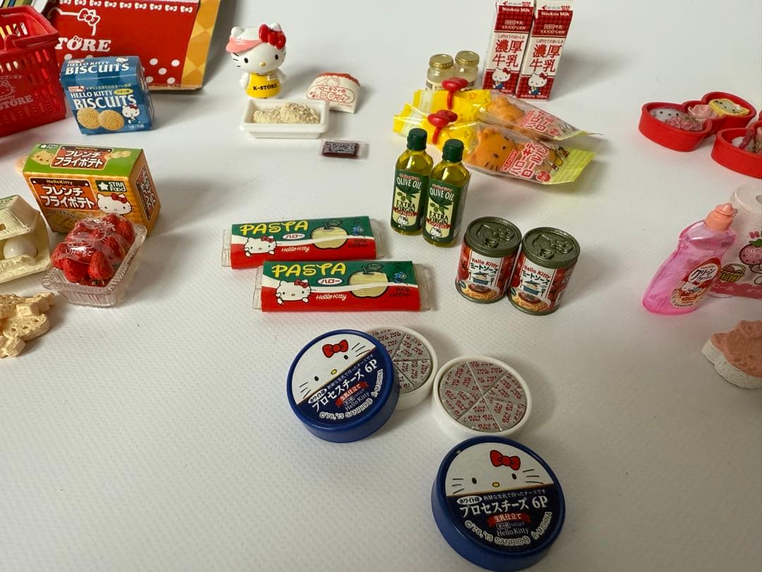 注意【3番6番は1セットです】リーメント ハローキティ スーパーマーケットセット