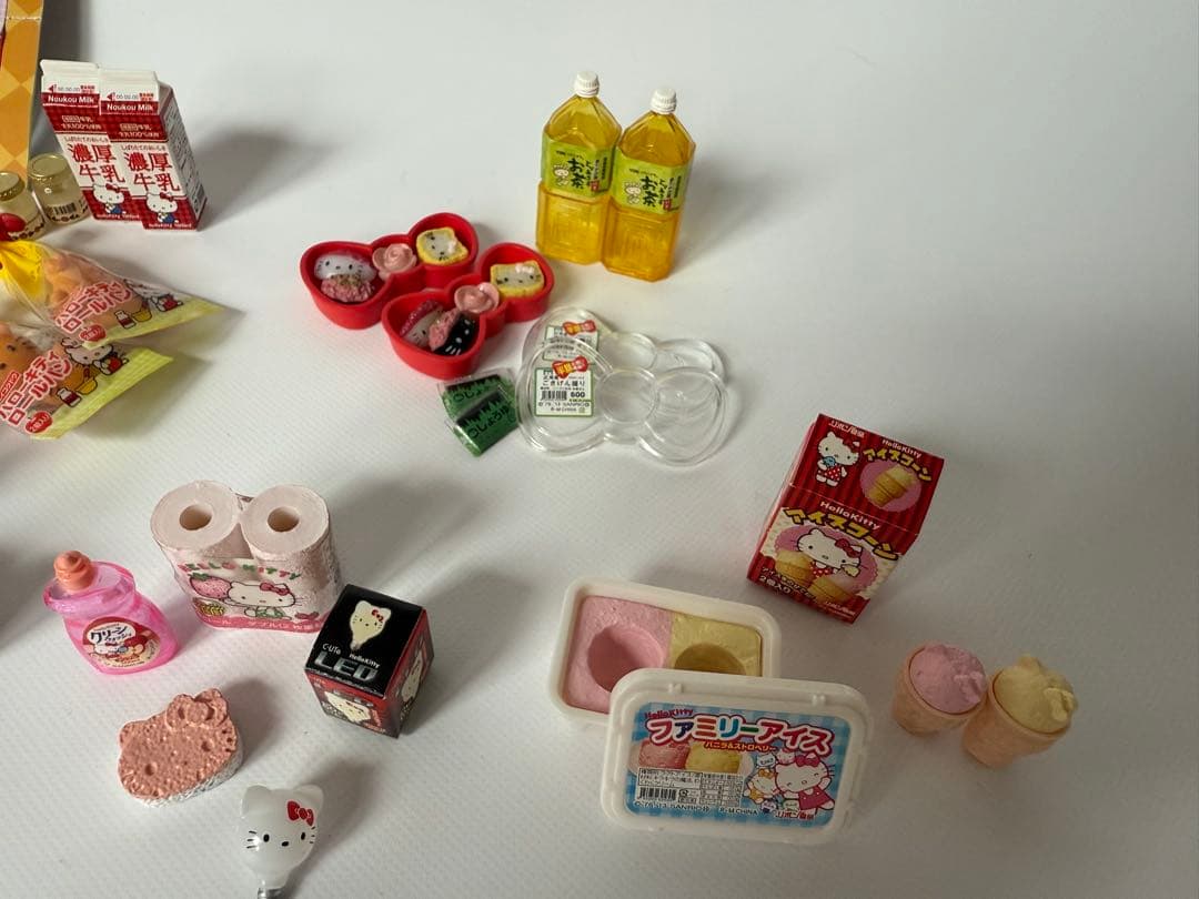 注意【3番6番は1セットです】リーメント ハローキティ スーパーマーケットセット