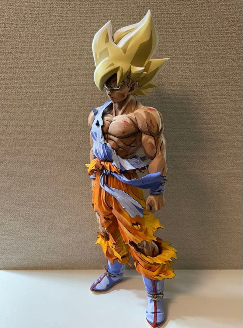 ★髪造形★SMSP ドラゴンボールZ 超サイヤ人 孫悟空 リペイント