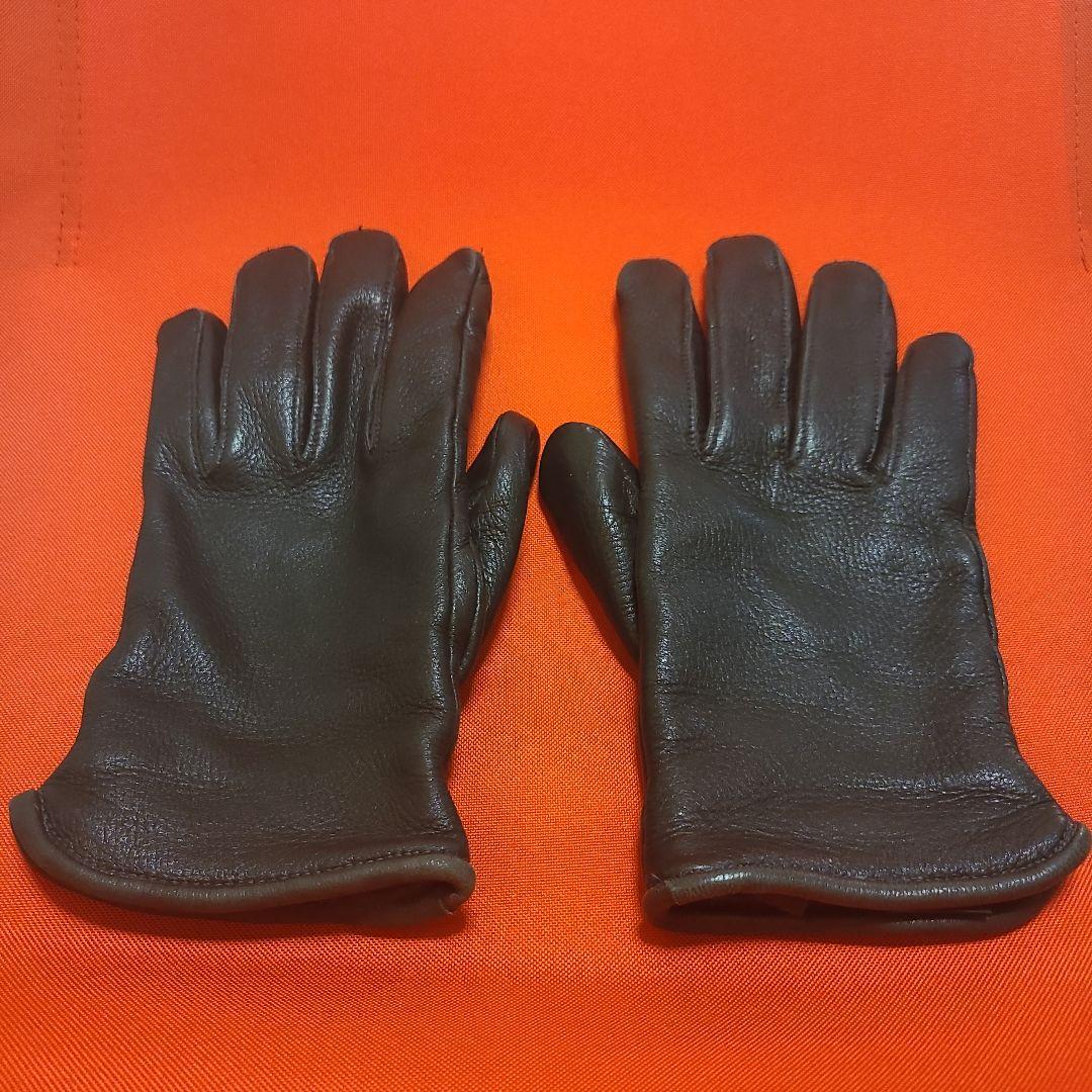 バンソン vanson ショット オールド レザー手袋 S カウレザー