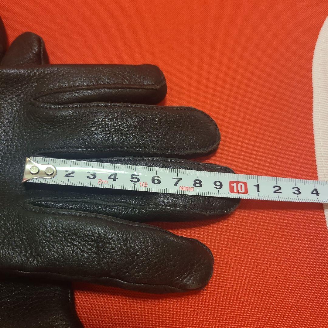 バンソン vanson ショット オールド レザー手袋 S カウレザー