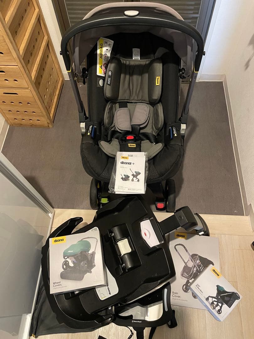 mkkun39様【中古】doona チャイルドシート ベビーカー グレー