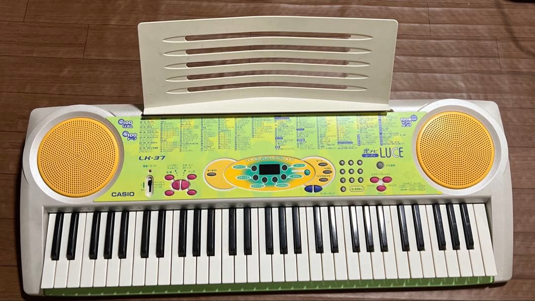 CASIO LK-37 電子キーボード 61鍵
