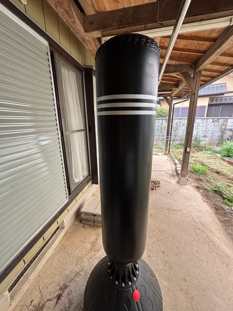 【直渡し限定】BODY RAJA サンドバッグ 黒 185cm@茨城県土浦市付近