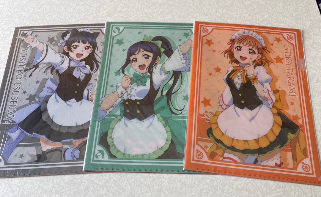 未開封・ラブライブ！サンシャイン・クリアファイルセット