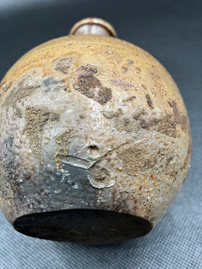 備前焼き 徳利備前焼 人間国宝 藤原啓 供箱