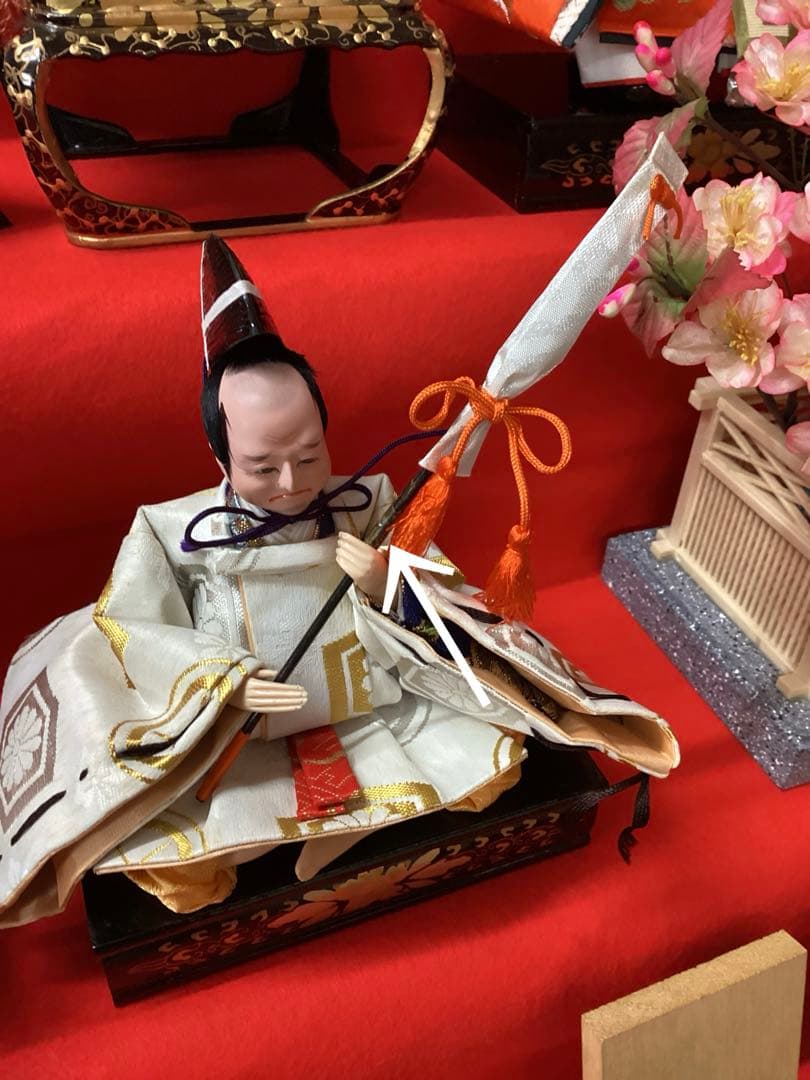 雛人形　七段飾り　熊野　寿繁作　105巾