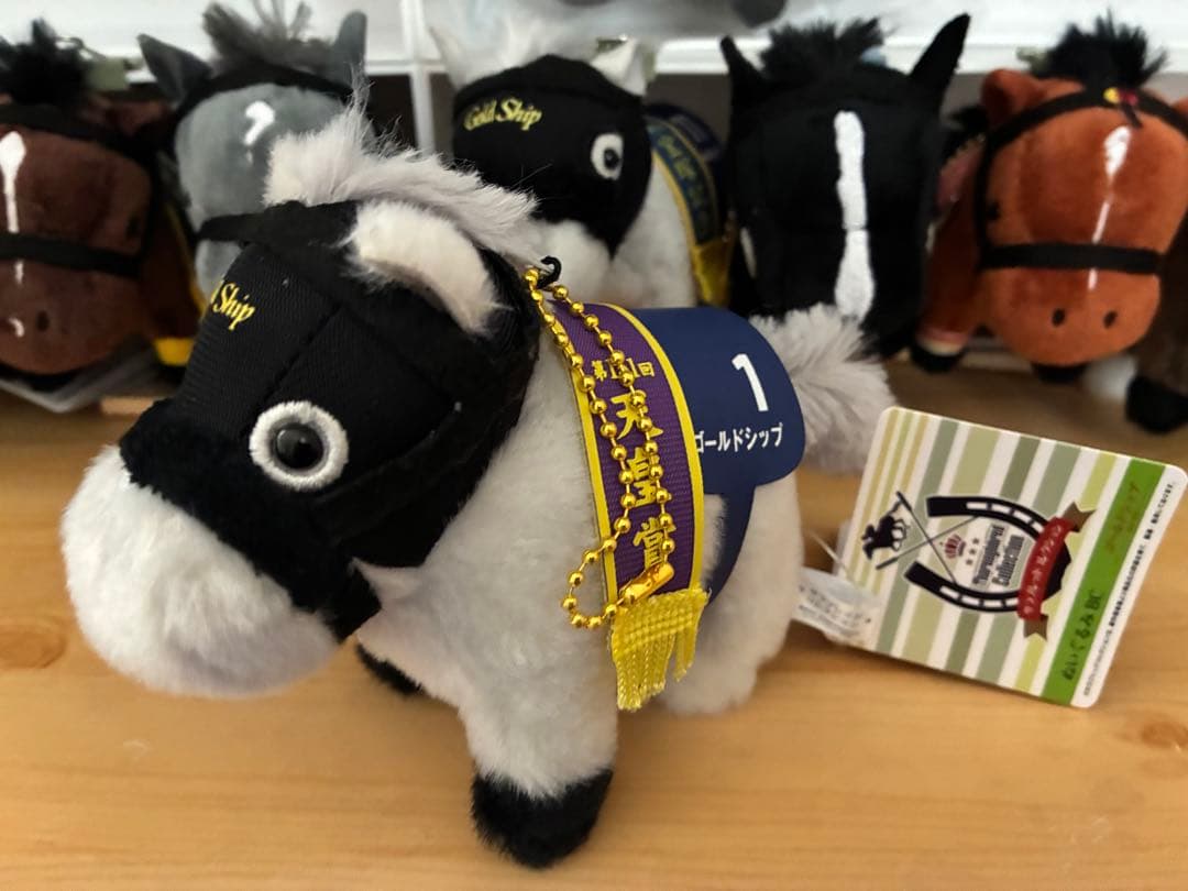 サラブレッドコレクション　ぬいぐるみマスコットBC　ゴールドシップ