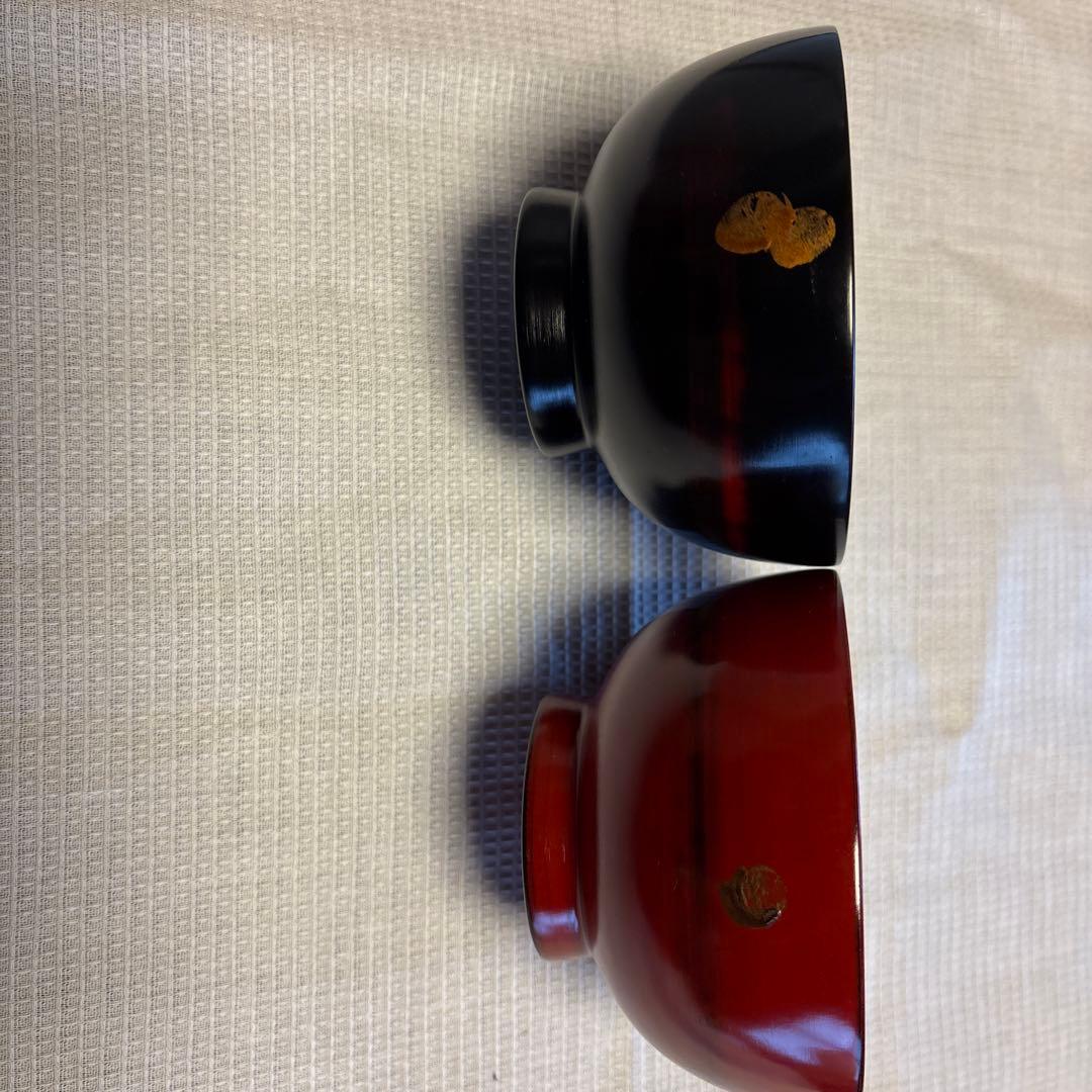 輪島塗　箱瀬淳一氏作　小椀