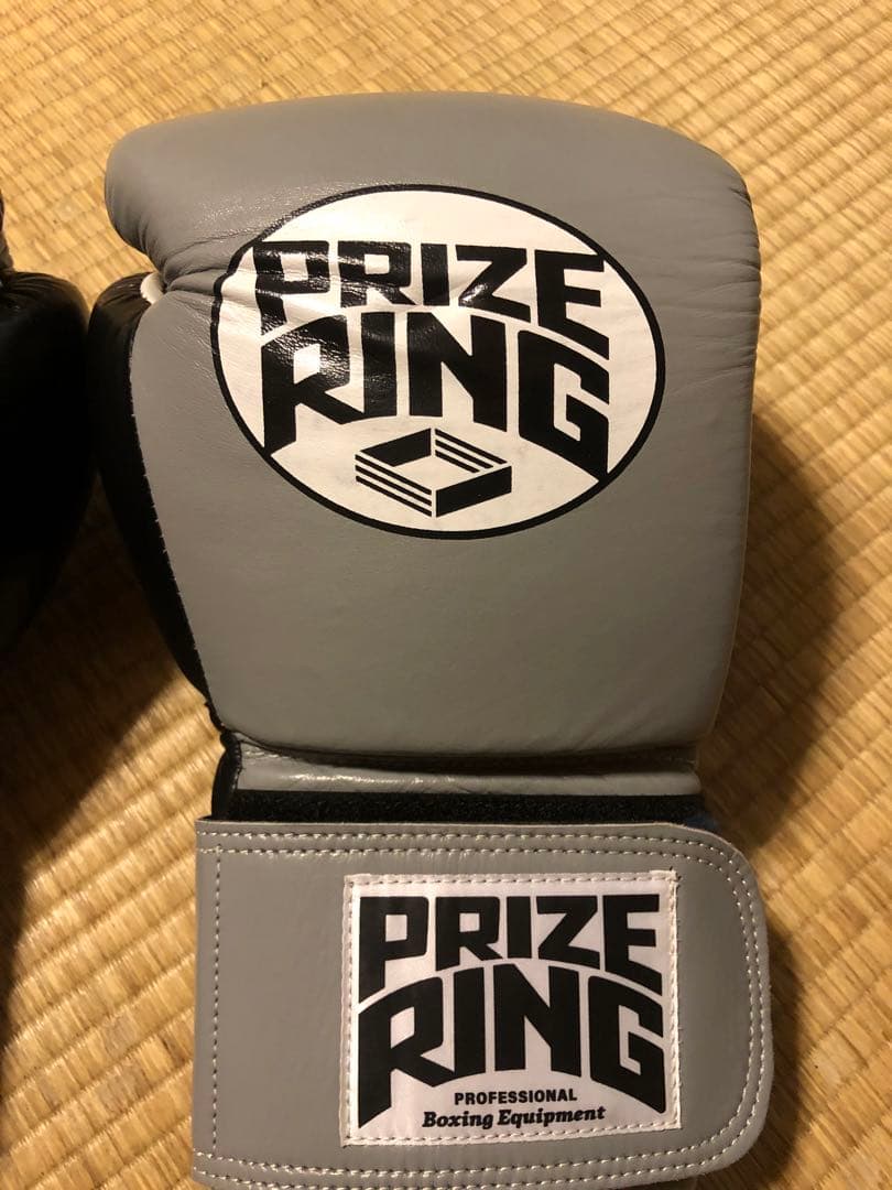 PRIZE RING プライズリング　ボクシンググローブ グレー✖️ブラック