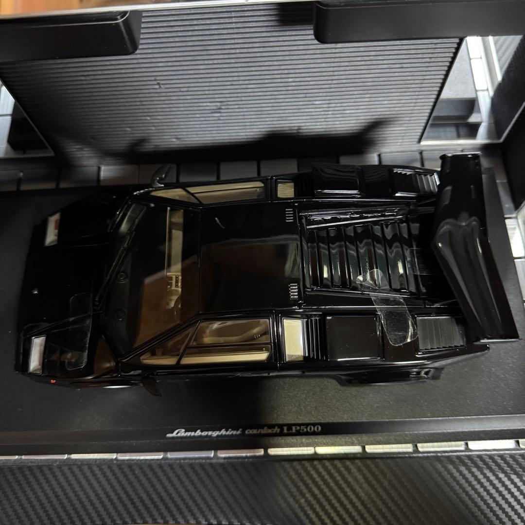 絶版未展示品 京商 1/18 ランボルギーニ カウンタックLP500ブラック