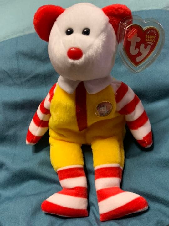 ty マクドナルド　ドナルド　ベア　レア　珍品　日本、市中未発売