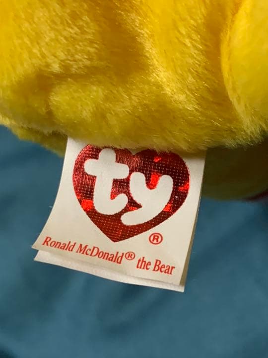 ty マクドナルド　ドナルド　ベア　レア　珍品　日本、市中未発売