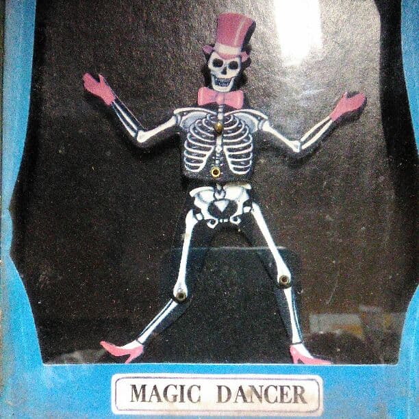 超希少　昭和ロマン　マジック ダンス　ガイコツが踊る！