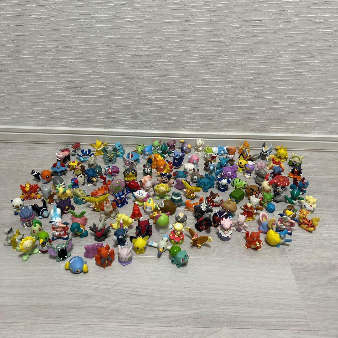 【希少品】ポケモンキッズ　ポケモン指人形豪華　134個セット③