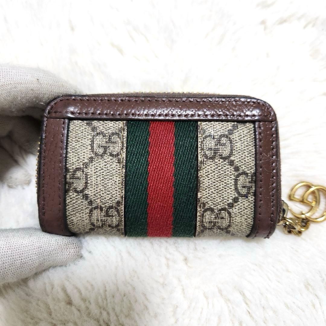 ✨美品✨グッチ　ケース　キーリング　マーモント　オフディア　シェリーライン