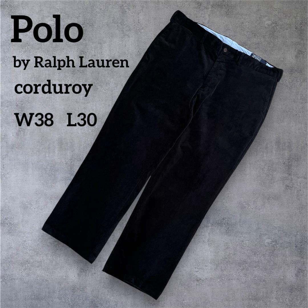 Polo Ralph Lauren コーデュロイパンツ ブラック 38×30