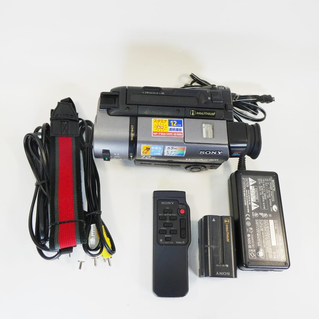 動作良好 ソニー CCD-TR280 Video8 8ミリビデオカメラ DVD化