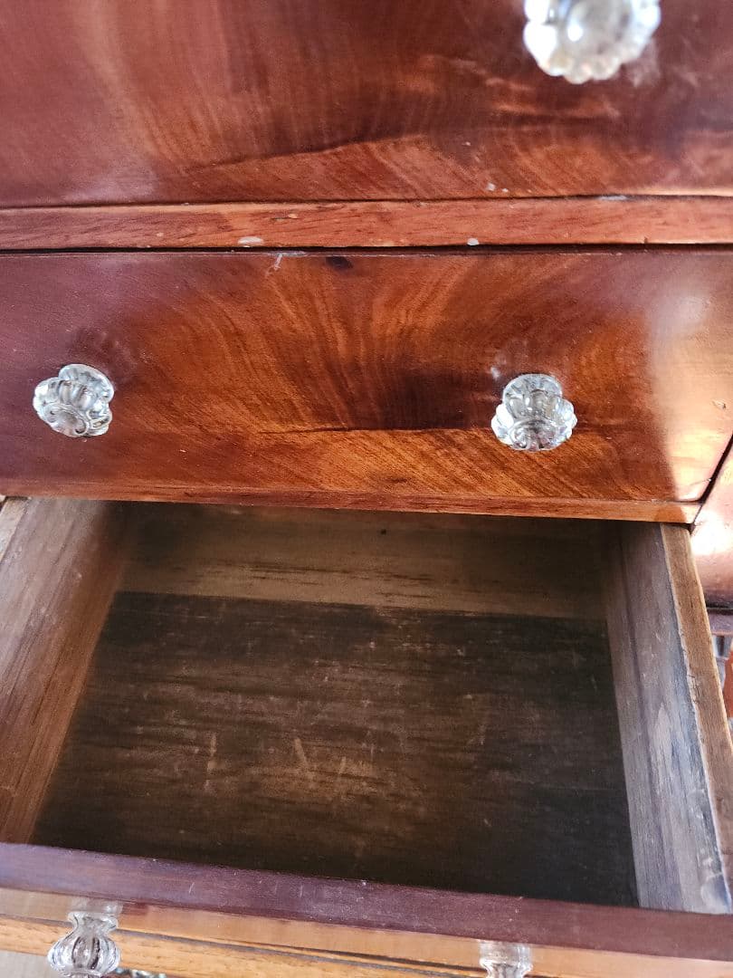 お正月限定価格！アンティーク　小さな　チェスト　イギリス　古い　マホガニー