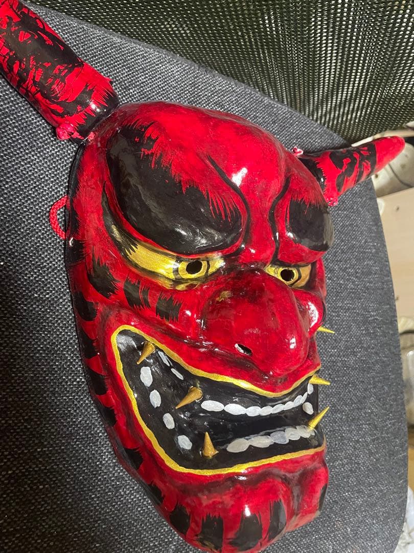 石見神楽　神楽面No.62